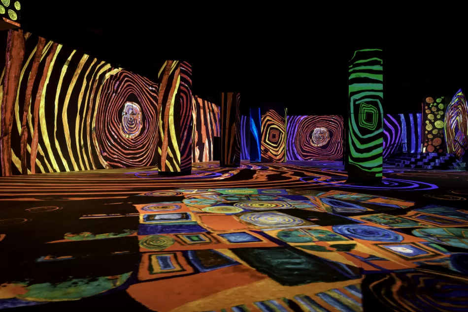 Exhibition Hundertwasser in New-York | Hall des Lumières