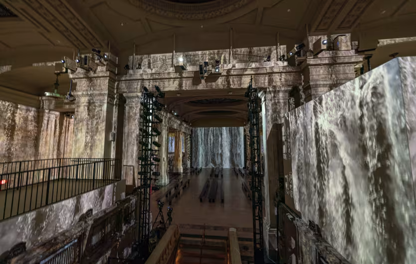 proenza schouler set up fashion show