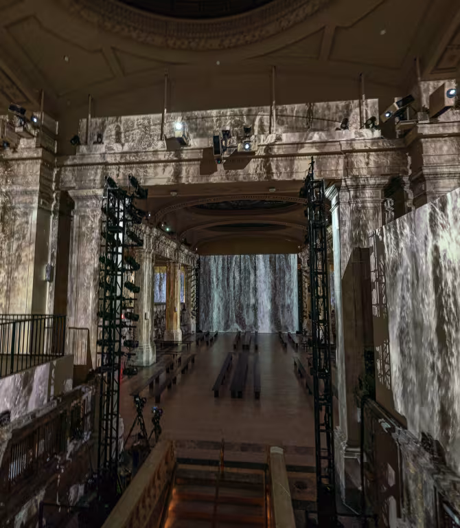 proenza schouler set up fashion show